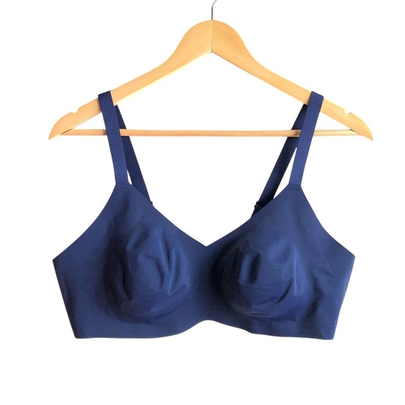 Knix Evolution V-neck Bra Size 5 Navy Convertible Straps NWOT - Picture 2 of 10